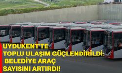 Uydukent'te Toplu Ulaşım Güçlendirildi: Belediye Araç Sayısını Artırdı