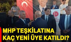 MHP teşkilatına kaç  yeni üye katıldı?