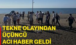 Tekne olayından üçüncü acı haber geldi