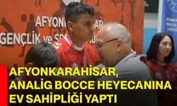 Afyonkarahisar, ANALİG Bocce heyecanına ev sahipliği yaptı