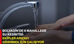 Bolvadin'de 6 mahallede su kesintisi: Ekipler arızayı gidermek için çalışıyor