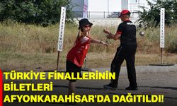 Türkiye finallerinin biletleri Afyonkarahisar'da dağıtıldı!