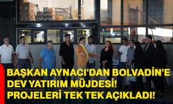 Başkan Aynacı'dan Bolvadin'e dev yatırım müjdesi! Projeleri tek tek açıkladı