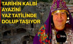 Tarihin kalbi Ayazini yaz tatilinde dolup taşıyor