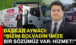Başkan Aynacı: “Bizim Bolvadinimize bir sözümüz var: Hizmet!”