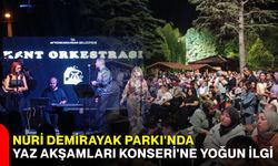 Nuri Demirayak Parkı'nda Yaz Akşamları Konseri'ne yoğun ilgi