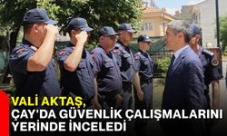 Vali Aktaş, jandarmadaki çalışmaları yerinde inceledi