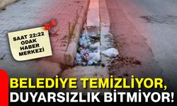 Belediye temizliyor, duyarsızlık bitmiyor!