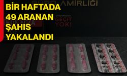 Bir haftada 49 aranan şahıs yakalandı