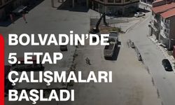 Bolvadin’de 5. etap çalışmaları başladı