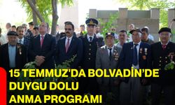 15 Temmuz'da Bolvadin’de duygu dolu anma programı