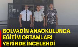 Bolvadin anaokulunda eğitim ortamları yerinde incelendi