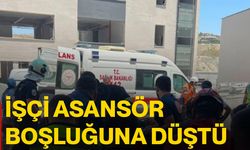 İşçi asansör boşluğuna düştü