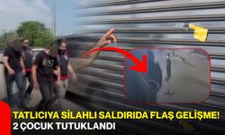 Tatlıcıya silahlı saldırıda flaş gelişme! 2 çocuk tutuklandı