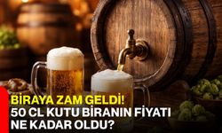 Biraya zam geldi! 50 cl kutu biranın fiyatı ne kadar oldu?