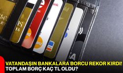 Vatandaşın bankalara borcu rekor kırdı! Toplam borç kaç TL oldu?