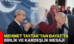 Mehmet Taytak'tan Bayat'ta birlik ve kardeşlik mesajı