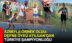 Azmiyle örnek oldu: Defne Öykü Atılgan'dan Türkiye şampiyonluğu