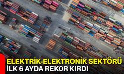 Elektrik-elektronik sektörü ilk 6 ayda rekor kırdı