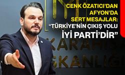 Cenk Özatıcı’dan Afyon’da sert mesajlar: “Türkiye’nin çıkış yolu İYİ Parti’dir”