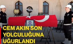 Cem Akın son yolculuğuna uğurlandı