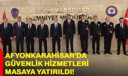 Afyonkarahisar'da Güvenlik Hizmetleri Masaya Yatırıldı