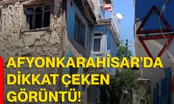 Afyonkarahisar’da dikkat çeken görüntü!