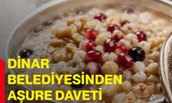 Dinar Belediyesinden aşure daveti