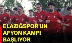 Elazığspor’un Afyon kampı başlıyor
