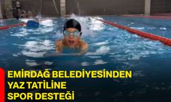 Emirdağ Belediyesinden yaz tatiline spor desteği