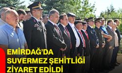 Emirdağ’da Suvermez Şehitliği ziyaret edildi