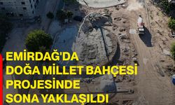 Emirdağ'da doğa millet bahçesi projesinde sona yaklaşıldı