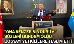"Ona benzer bir durum" sözleri gündem oldu: Dosyayı yetkililere teslim etti