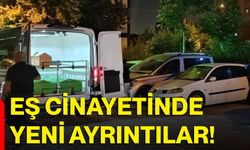 Eş cinayetinde yeni ayrıntılar!
