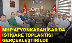 MHP Afyonkarahisar'da temmuz ayı istişare toplantısı gerçekleştirildi