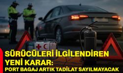 Sürücüleri ilgilendiren yeni karar: Port bagaj artık tadilat sayılmayacak