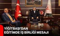 Yiğitbaşı'dan eğitimde iş birliği mesajı