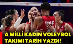 A Milli Kadın Voleybol Takımı tarih yazdı!
