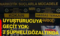 Uyuşturucuya geçit yok: 2 şüpheli gözaltında