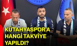Kütahyaspor’a hangi takviye yapıldı?