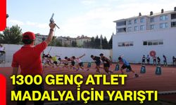1300 genç atlet madalya için yarıştı