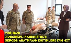 Yiğitbaşı Jandarma Akademisi'nde: Gerçeği aratmayan eğitimlere tam not