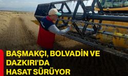 Başmakçı, Bolvadin ve Dazkırı'da hasat sürüyor