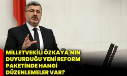 Milletvekili Özkaya'nın duyurduğu yeni reform paketinde hangi düzenlemeler var?