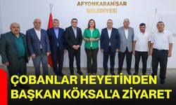 Çobanlar Heyetinden Başkan Köksal'a ziyaret