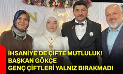 İhsaniye’de çifte mutluluk! Başkan Gökçe genç çiftleri yalnız bırakmadı