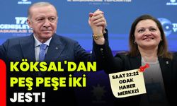 Köksal'dan peş peşe iki jest!