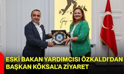 Eski Bakan Yardımcısı Özkaldı'dan Başkan Köksal'a ziyaret