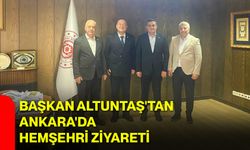 Başkan Altuntaş'tan Ankara'da hemşehri ziyareti