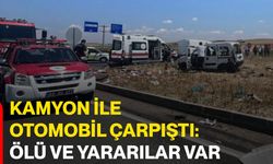 Kamyon ile otomobil çarpıştı: Ölü ve yararılar var